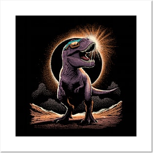 Solar Eclipse Rex: A Dino's View of the Cosmos Posters and Art